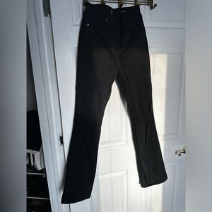High Waisted Black Jeans